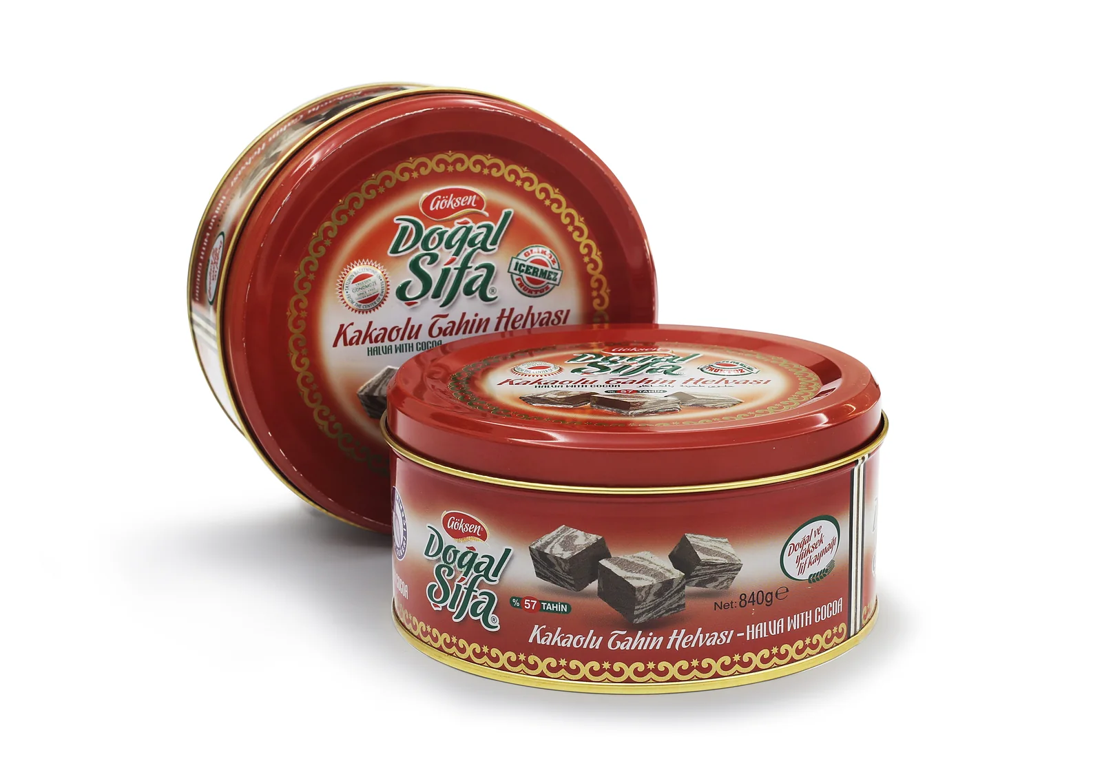 840 gr Kakaolu Tahin Helvası
